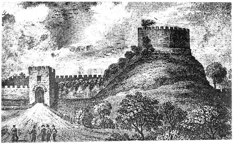 Cllare Castle in the 17th century